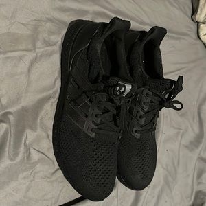 All black adidas ultra boost